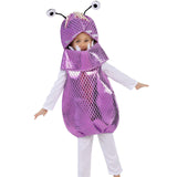 Maxbell Children Monster Cosplay Costume Set Prom Cosplay Kids Jumpsuit Hat Set L to XL