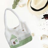 Maxbell Tote Bag for Women Casual Large Capacity Satchel Bag for Work Shopping Party Green