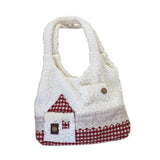 Maxbell Tote Bag for Women Casual Large Capacity Satchel Bag for Work Shopping Party Red
