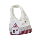 Maxbell Tote Bag for Women Casual Large Capacity Satchel Bag for Work Shopping Party Red