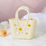 Maxbell Beach Hole Bag Casual Storage Handbag for Women for Travel Shopping Holidays