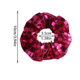 Maxbell Women Hair Scrunchie Sequin Hair Loop Shiny Fashion Mirror Elastic Hair Band
