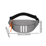 Maxbell Shoulder Bag for Casual Crossbody Bag for Running Outdoor Leisure Sports Grey