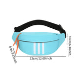 Maxbell Shoulder Bag for Casual Crossbody Bag for Running Outdoor Leisure Sports Light Blue