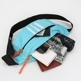 Maxbell Shoulder Bag for Casual Crossbody Bag for Running Outdoor Leisure Sports Light Blue