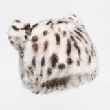 Maxbell Faux Fur Hat Men Women Comfortable Bear Ears Hat for Walking Outdoor Fishing