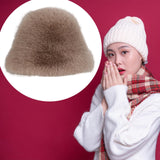 Maxbell Women Fisherman Hat Windproof Snow Cap Bucket Hat for Travel Outdoor Walking Khaki