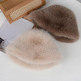 Maxbell Women Fisherman Hat Windproof Snow Cap Bucket Hat for Travel Outdoor Walking Khaki