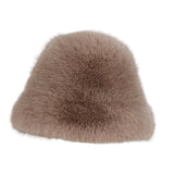 Maxbell Women Fisherman Hat Windproof Snow Cap Bucket Hat for Travel Outdoor Walking Khaki