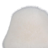 Maxbell Women Fisherman Hat Windproof Snow Cap Bucket Hat for Travel Outdoor Walking White