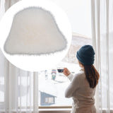 Maxbell Women Fisherman Hat Windproof Snow Cap Bucket Hat for Travel Outdoor Walking White