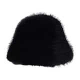 Maxbell Women Fisherman Hat Windproof Snow Cap Bucket Hat for Travel Outdoor Walking Black