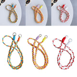 Maxbell Phone Lanyard Wrist Lanyard Cellphone Lanyards for Keychain Smartphone Decor Orange Yellow Blue