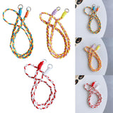 Maxbell Phone Lanyard Wrist Lanyard Cellphone Lanyards for Keychain Smartphone Decor Orange Yellow Blue