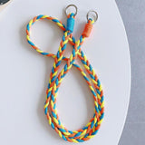 Maxbell Phone Lanyard Wrist Lanyard Cellphone Lanyards for Keychain Smartphone Decor Orange Yellow Blue