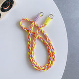 Maxbell Phone Lanyard Wrist Lanyard Cellphone Lanyards for Keychain Smartphone Decor Orange Yellow Purple