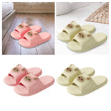 Maxbell EVA Slippers Thick Sole Open Toe House Sandals for Pool Indoor Outdoor Beach Pink