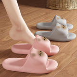 Maxbell EVA Slippers Thick Sole Open Toe House Sandals for Pool Indoor Outdoor Beach Pink