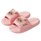 Maxbell EVA Slippers Thick Sole Open Toe House Sandals for Pool Indoor Outdoor Beach Pink