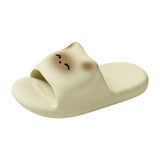 Maxbell EVA Slippers Thick Sole Open Toe House Sandals for Pool Indoor Outdoor Beach Yellow