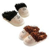 Maxbell Women Warm Slippers Winter House Shoes Lovely Trendy Casual Funny Home Shoes Black