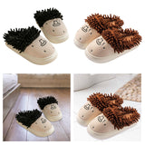 Maxbell Women Warm Slippers Winter House Shoes Lovely Trendy Casual Funny Home Shoes Black
