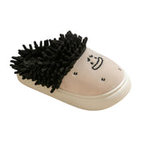 Maxbell Women Warm Slippers Winter House Shoes Lovely Trendy Casual Funny Home Shoes Black