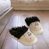 Maxbell Women Warm Slippers Winter House Shoes Lovely Trendy Casual Funny Home Shoes Black