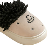 Maxbell Women Warm Slippers Winter House Shoes Lovely Trendy Casual Funny Home Shoes Black