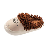 Maxbell Women Warm Slippers Winter House Shoes Lovely Trendy Casual Funny Home Shoes Khaki