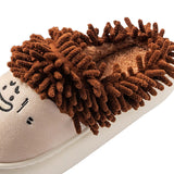 Maxbell Women Warm Slippers Winter House Shoes Lovely Trendy Casual Funny Home Shoes Khaki
