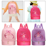 Maxbell Ballet Dance Backpack Lightweight Girls Ballerina Bag for Travel Yoga Sports Pink