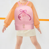 Maxbell Ballet Dance Backpack Lightweight Girls Ballerina Bag for Travel Yoga Sports Pink