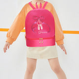 Maxbell Ballet Dance Backpack Lightweight Girls Ballerina Bag for Travel Yoga Sports Rose Red