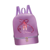 Maxbell Ballet Dance Backpack Lightweight Girls Ballerina Bag for Travel Yoga Sports Purple