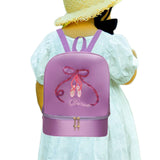 Maxbell Ballet Dance Backpack Lightweight Girls Ballerina Bag for Travel Yoga Sports Purple