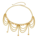 Maxbell Waist Chain for Women Chain Belt Pants Chain Belt Lady Butterfly Belly Chain