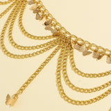 Maxbell Waist Chain for Women Chain Belt Pants Chain Belt Lady Butterfly Belly Chain