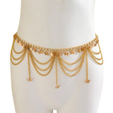 Maxbell Waist Chain for Women Chain Belt Pants Chain Belt Lady Butterfly Belly Chain