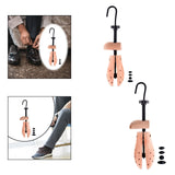 Maxbell Wooden Shoe Stretcher Adjustable Shoe Widener for Canvas Shoes Sandals Flats for Women