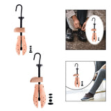 Maxbell Wooden Shoe Stretcher Adjustable Shoe Widener for Canvas Shoes Sandals Flats for Women