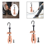 Maxbell Wooden Shoe Stretcher Adjustable Shoe Widener for Canvas Shoes Sandals Flats for Women