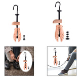 Maxbell Wooden Shoe Stretcher Adjustable Shoe Widener for Canvas Shoes Sandals Flats for Women