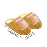 Maxbell Big Toe Slides Nonslip Thumb Shaped Slippers for Masquerade Theme Party Home