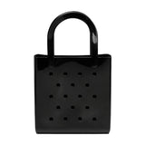 Maxbell Women Girls Beach Bag Waterproof Tote Bag Handbag Portable Summer Travel Bag Black