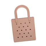 Maxbell Women Girls Beach Bag Waterproof Tote Bag Handbag Portable Summer Travel Bag Pink