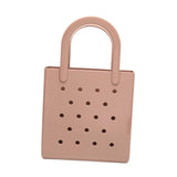 Maxbell Women Girls Beach Bag Waterproof Tote Bag Handbag Portable Summer Travel Bag Pink