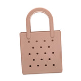 Maxbell Women Girls Beach Bag Waterproof Tote Bag Handbag Portable Summer Travel Bag Pink