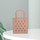 Maxbell Women Girls Beach Bag Waterproof Tote Bag Handbag Portable Summer Travel Bag Pink