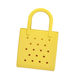 Maxbell Women Girls Beach Bag Waterproof Tote Bag Handbag Portable Summer Travel Bag Yellow